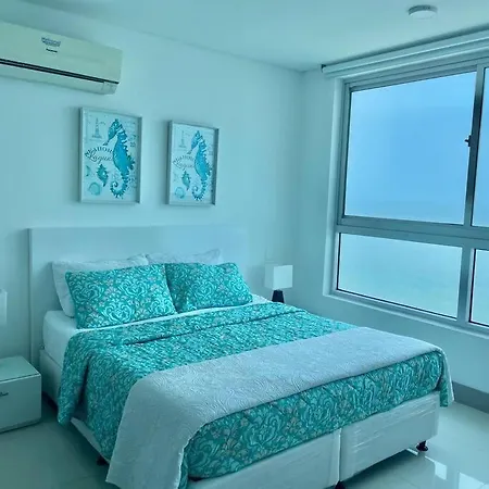 Apartamento 3404 Palmetto Frente A La Playa Cartagena